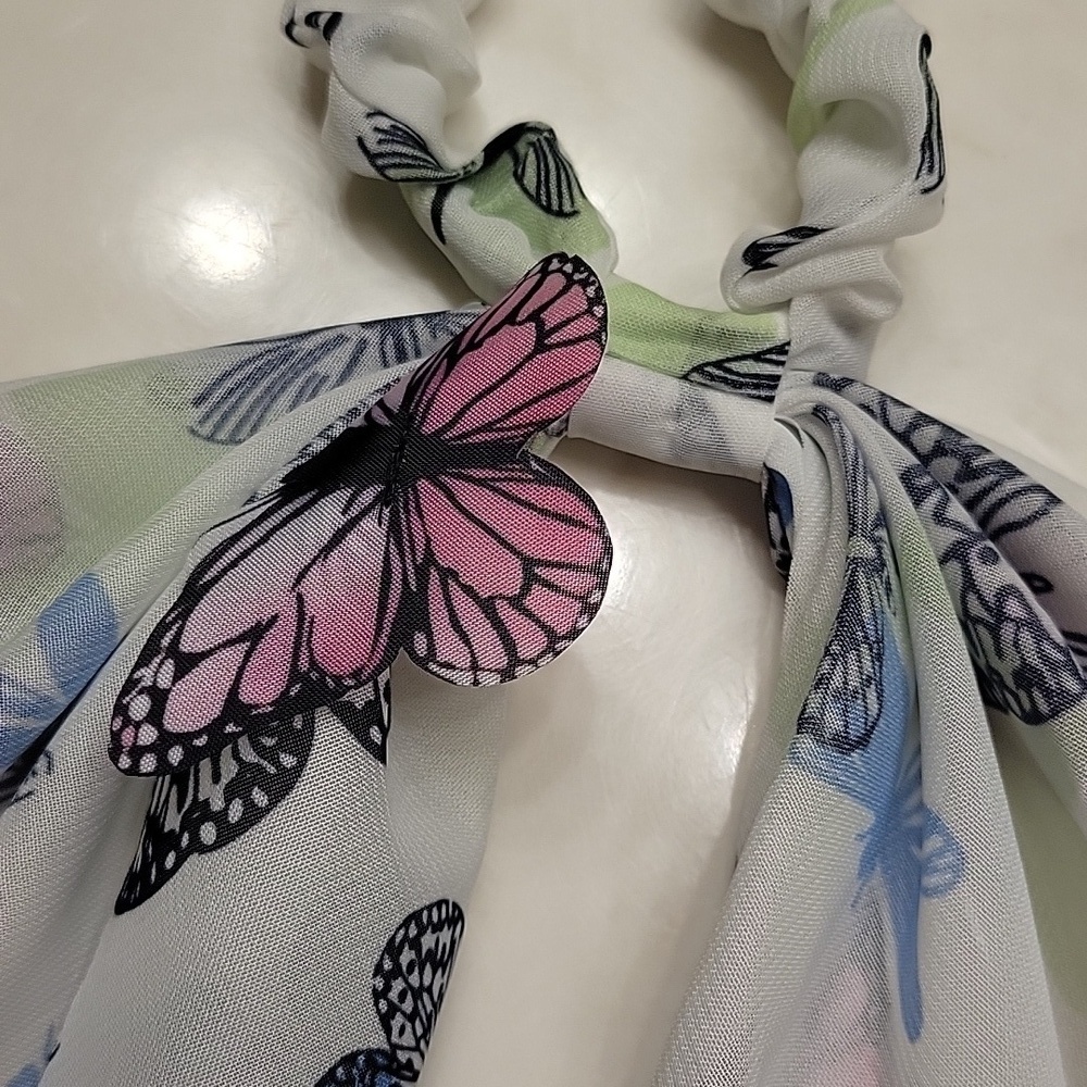 Butterfly hair tie and Headband Set - Picture 10 of 15